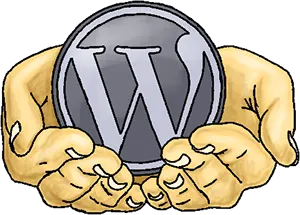 logo en mano Wordpress
